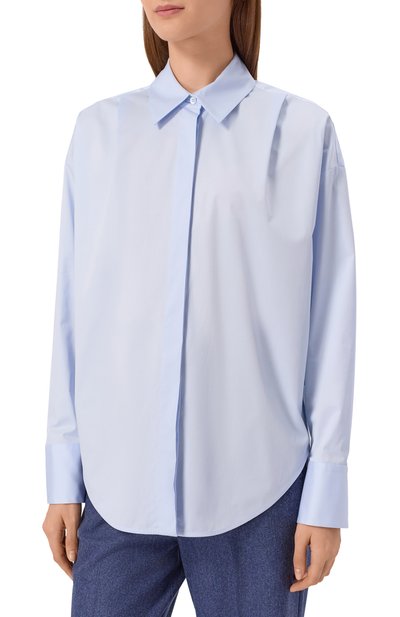 Хлопковая рубашка LORENA ANTONIAZZI, арт. CA01A/4818, фото 3