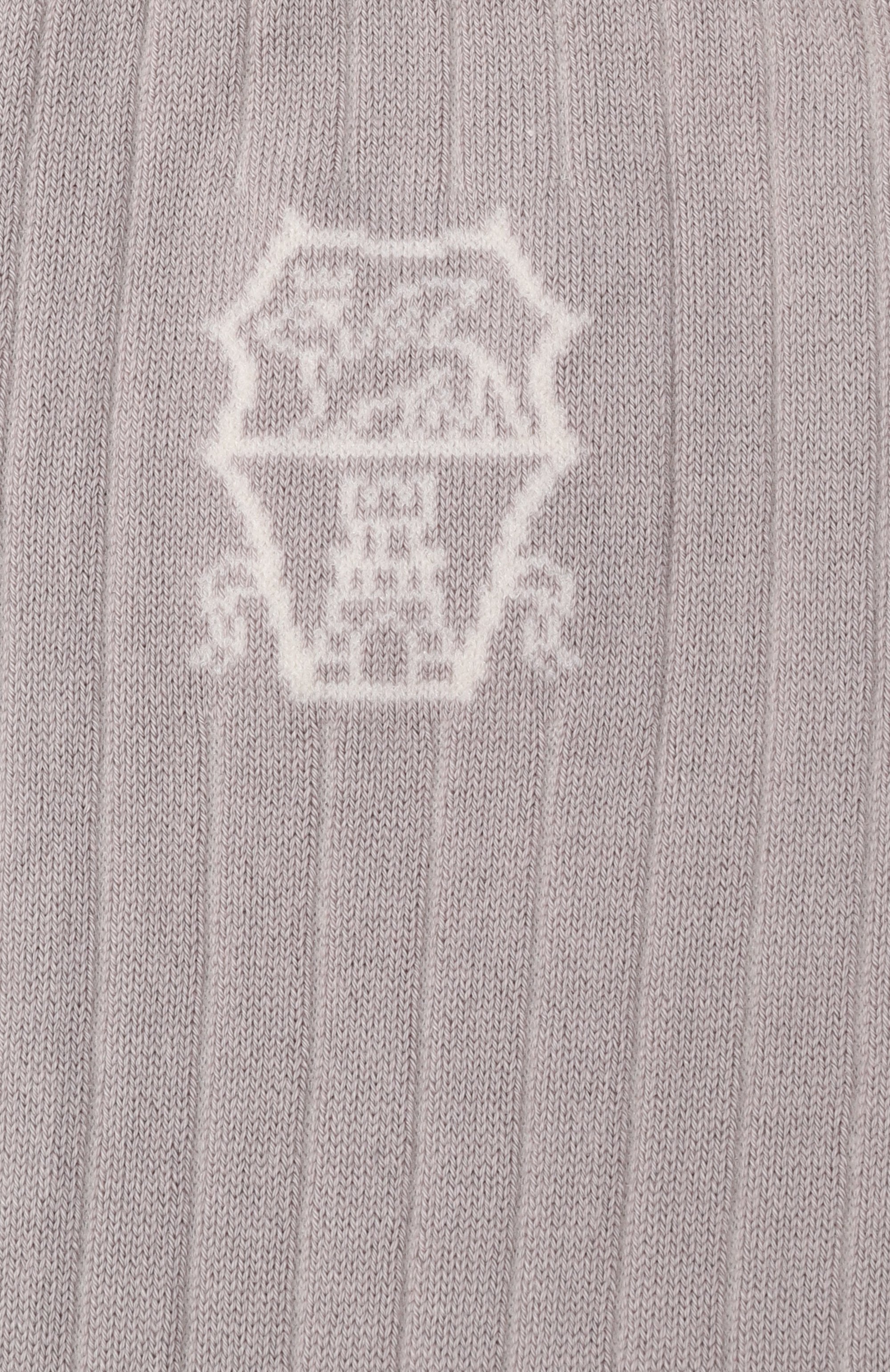 Хлопковые носки BRUNELLO CUCINELLI, арт. MCS93561, фото 2