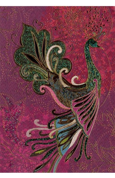 Открытка павлин TURNOWSKY, арт. MO5502R