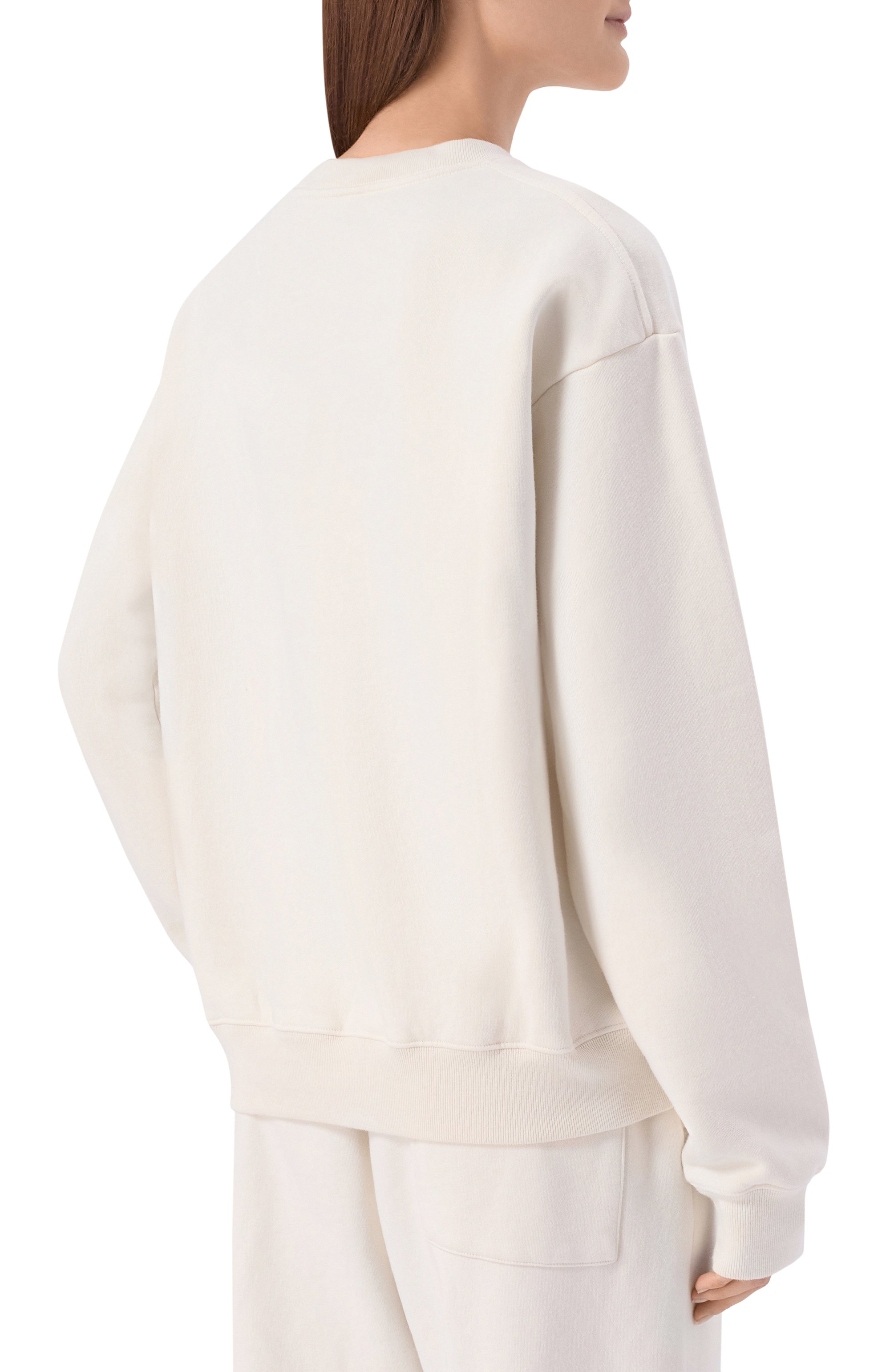 Хлопковый свитшот SPORTY AND RICH, арт. ST09876218WH37, фото 4