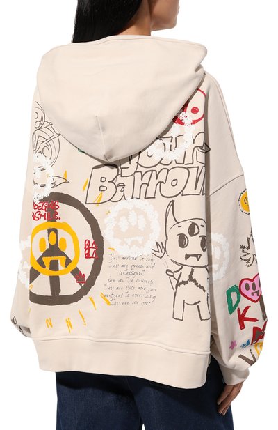 Хлопковое худи BARROW, арт. F3BWW0HS063, фото 4