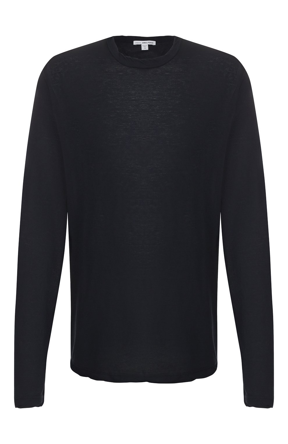 Хлопковый лонгслив JAMES PERSE темно-серого цвета по цене 26850 руб., арт. MKJ3312, фото 1 Хлопковый лонгслив JAMES PERSE, арт. MKJ3312, фото 1