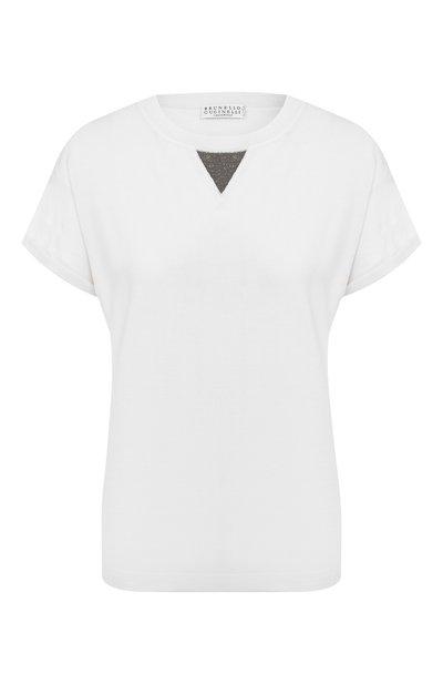 Женский топ из смеси шерсти и кашемира BRUNELLO CUCINELLI, арт. M14814520