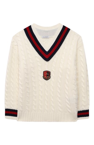 Шерстяной пуловер DOLCE & GABBANA, арт. L4KW98/JBVD7/8-14, фото 1