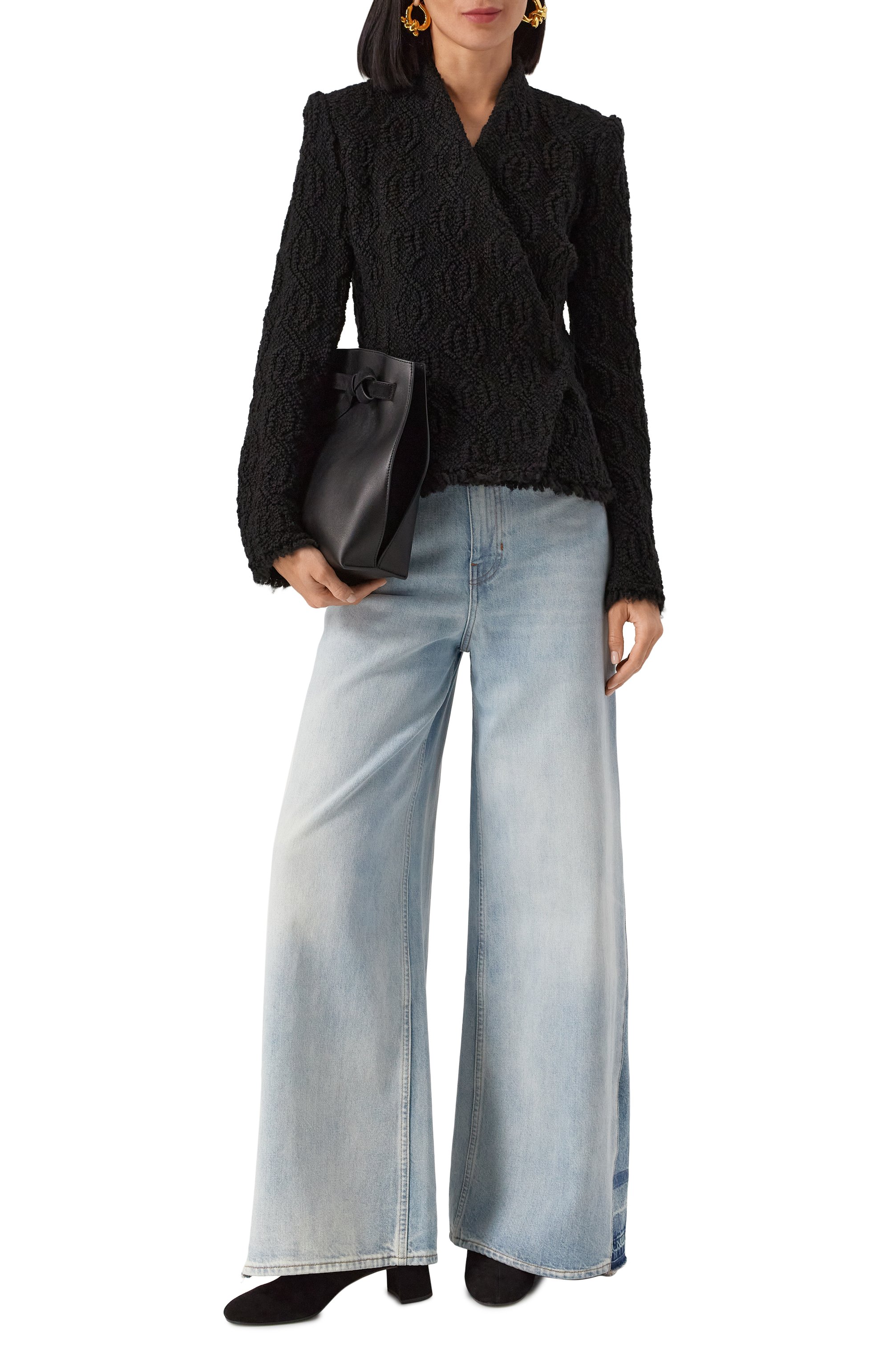 Жакет ISABEL MARANT черного цвета по цене 106000 руб., арт. 24AVE0389FAB3E04I, фото 2 Жакет ISABEL MARANT, арт. 24AVE0389FAB3E04I, фото 2