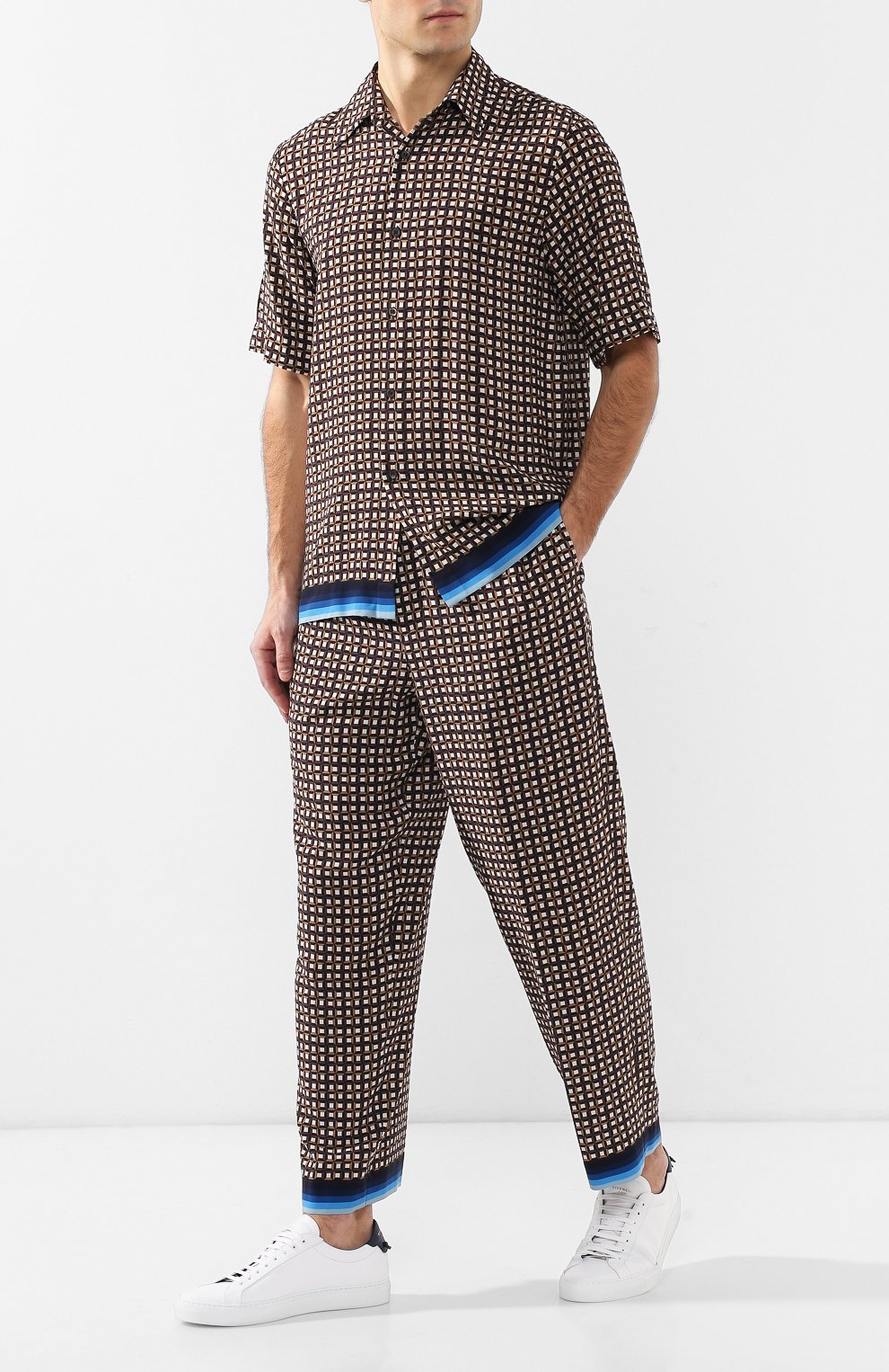 Рубашка из вискозы DRIES VAN NOTEN, арт. 191-20728-7006, фото 2