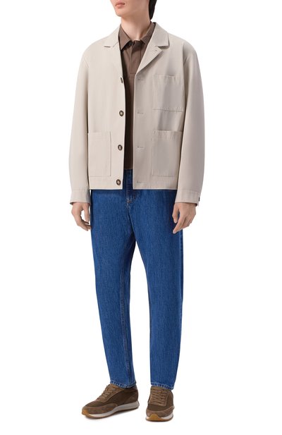 Хлопковый пиджак 12 STOREEZ, арт. 135904, фото 2