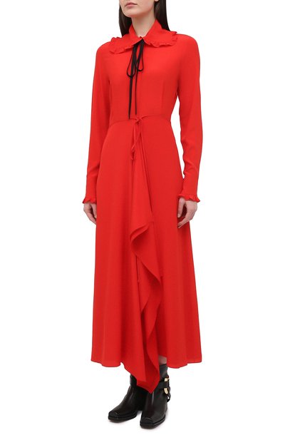 Шелковое платье VICTORIA BECKHAM, арт. 1121WDR002283A, фото 3