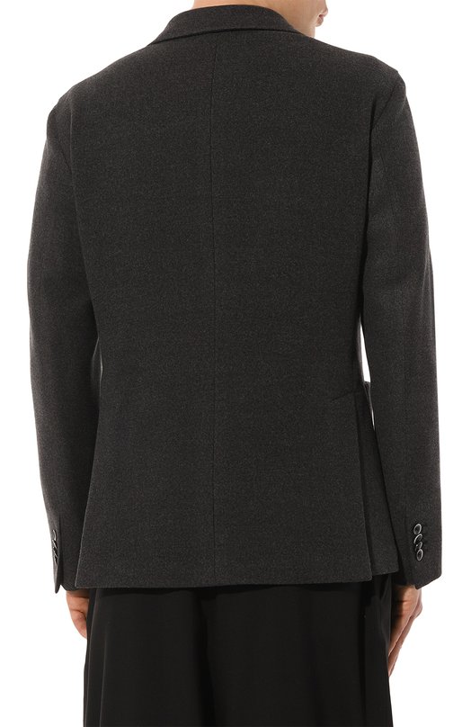 Шерстяной пиджак Nuti and Co Серый, фото 4