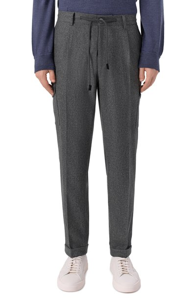 Шерстяные брюки-карго GRAN SASSO, арт. 76111/51306, фото 3