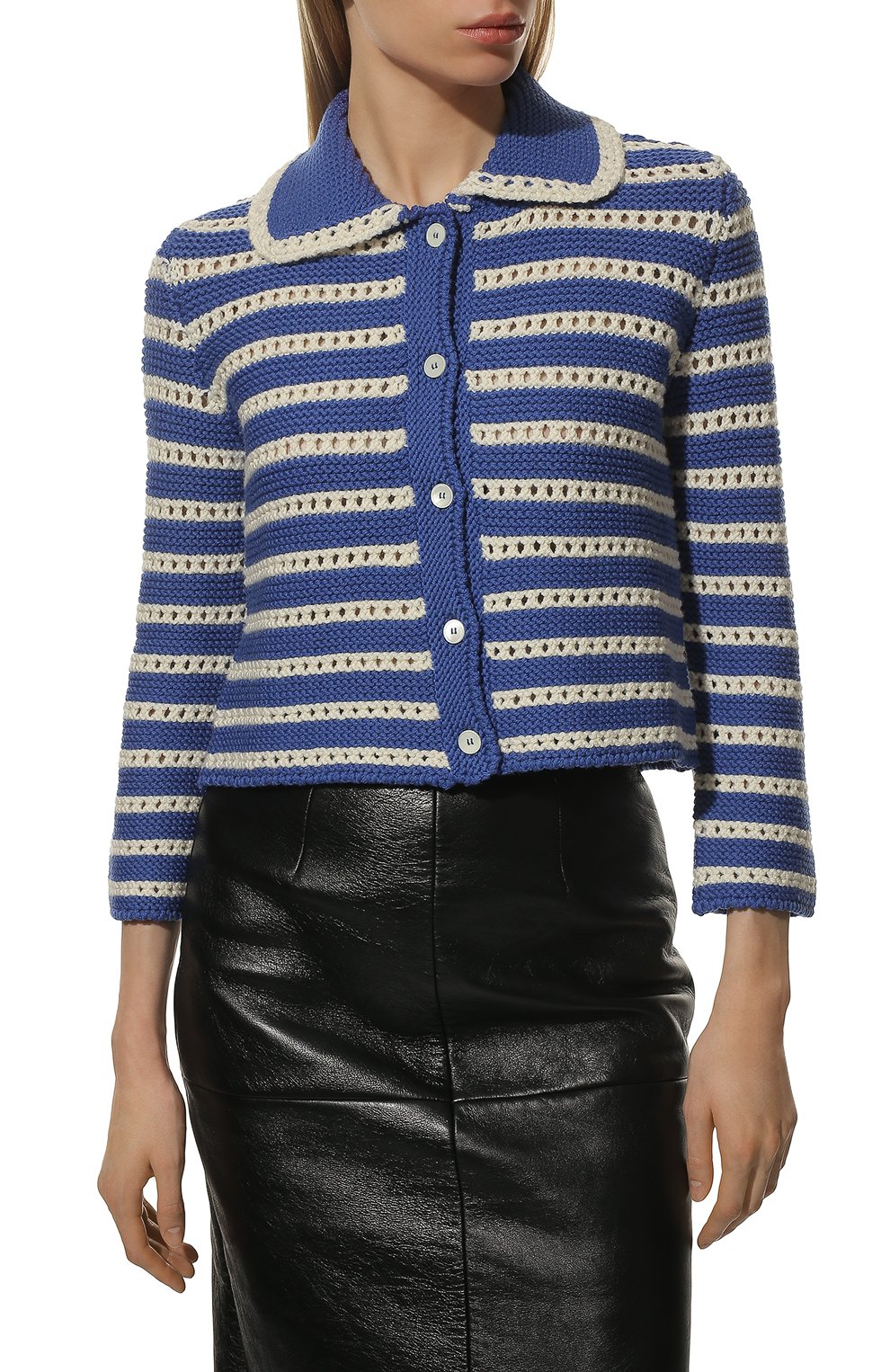 Шерстяной кардиган MIU MIU, арт. MMF466-1Y41-F0013, фото 3