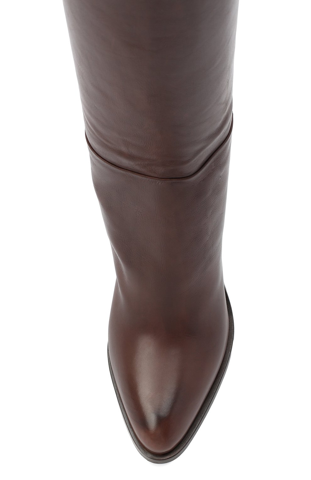 Кожаные сапоги PRADA, арт. 1W273M-3LBM-F0038-085, фото 4