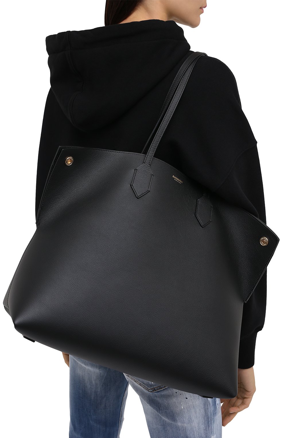 Сумка-шопер society BURBERRY, арт. 8032163, фото 2