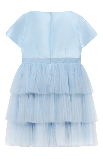 Платье LANVIN голубого цвета по цене 23950 руб., арт. 4L1611/LA960/10-14, фото 2 Платье LANVIN, арт. 4L1611/LA960/10-14, фото 2