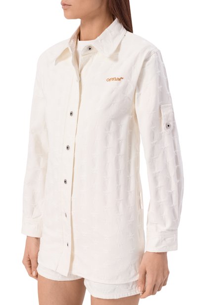 Джинсовая рубашка OFF-WHITE, арт. 0WYQ007S26DEN001, фото 3