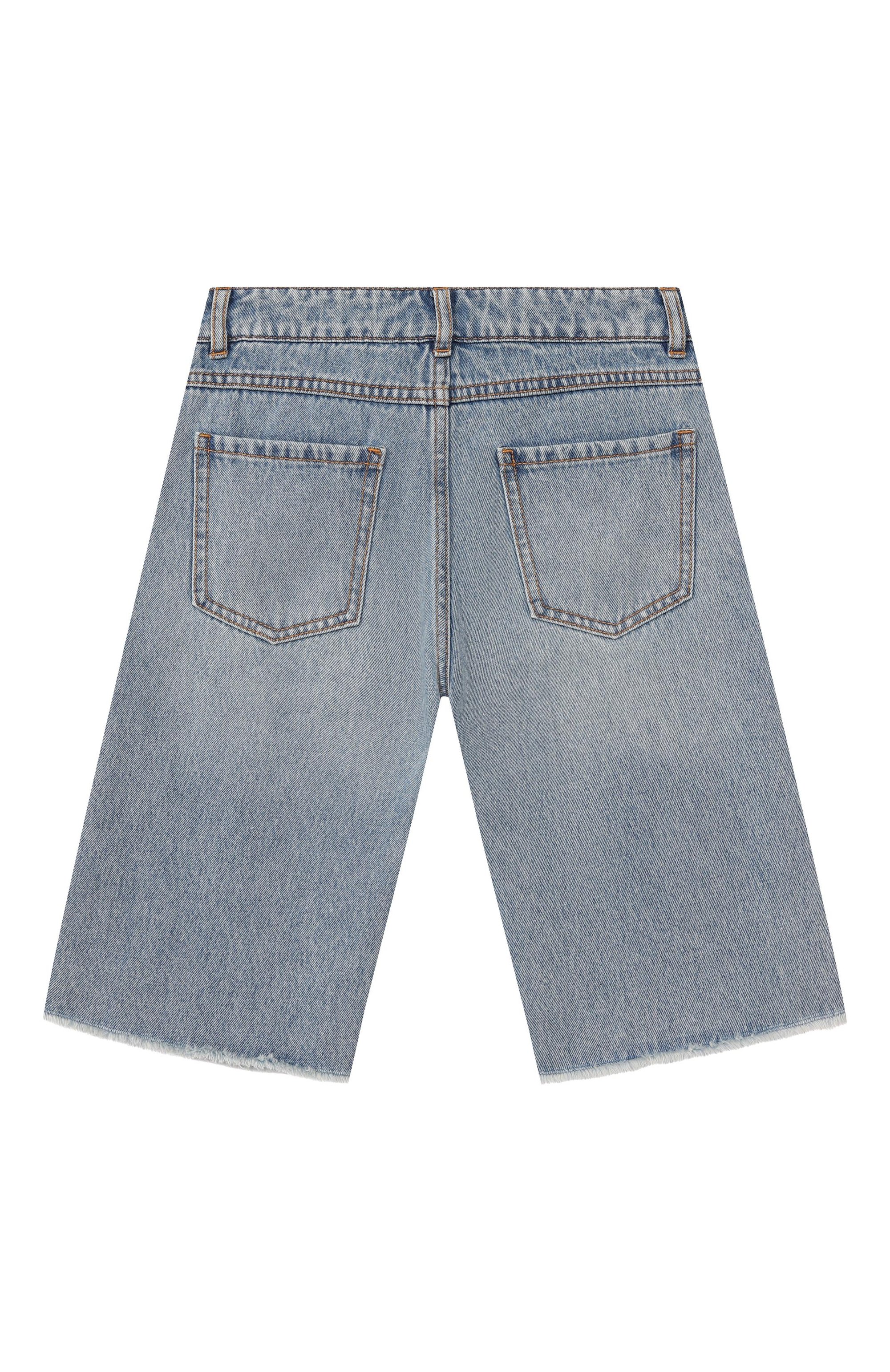 Джинсовые шорты MOSCHINO, арт. HUQ02J/L0E35_001, фото 2