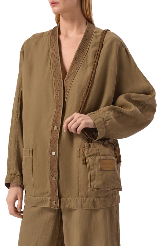 Куртка-рубашка Giorgio Armani GW002597/TE20316 Хаки  GW002597/TE20316 Фото 6