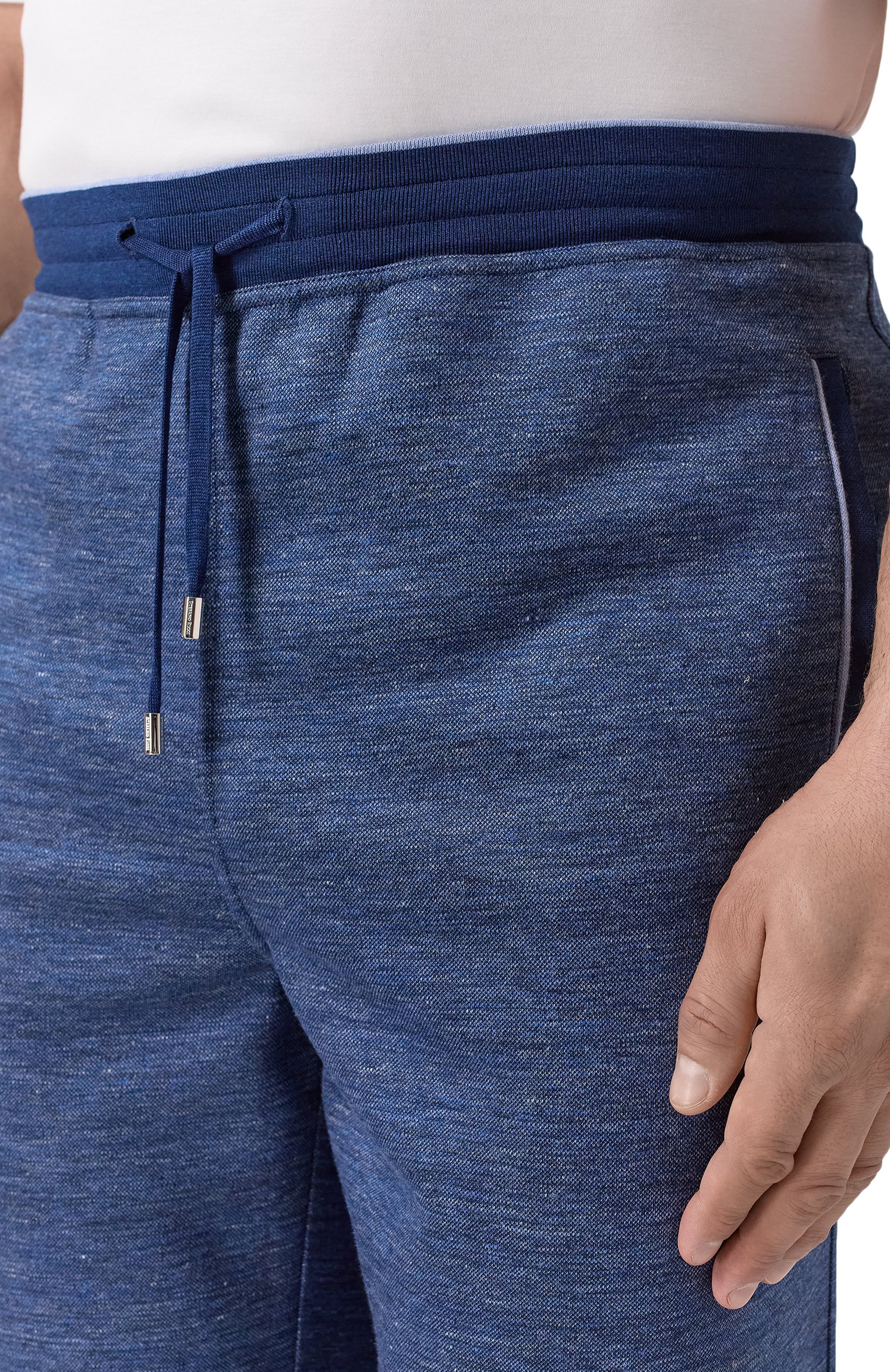 Брюки из шелка и льна STEFANO RICCI, арт. K919052P3D/T25101/62, фото 5