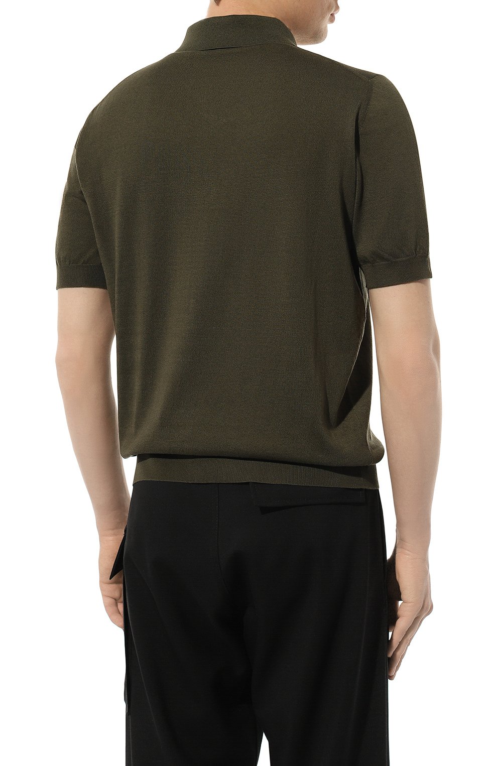 Поло из хлопка и шелка ZILLI, арт. KZP002M0142VAN000, фото 4