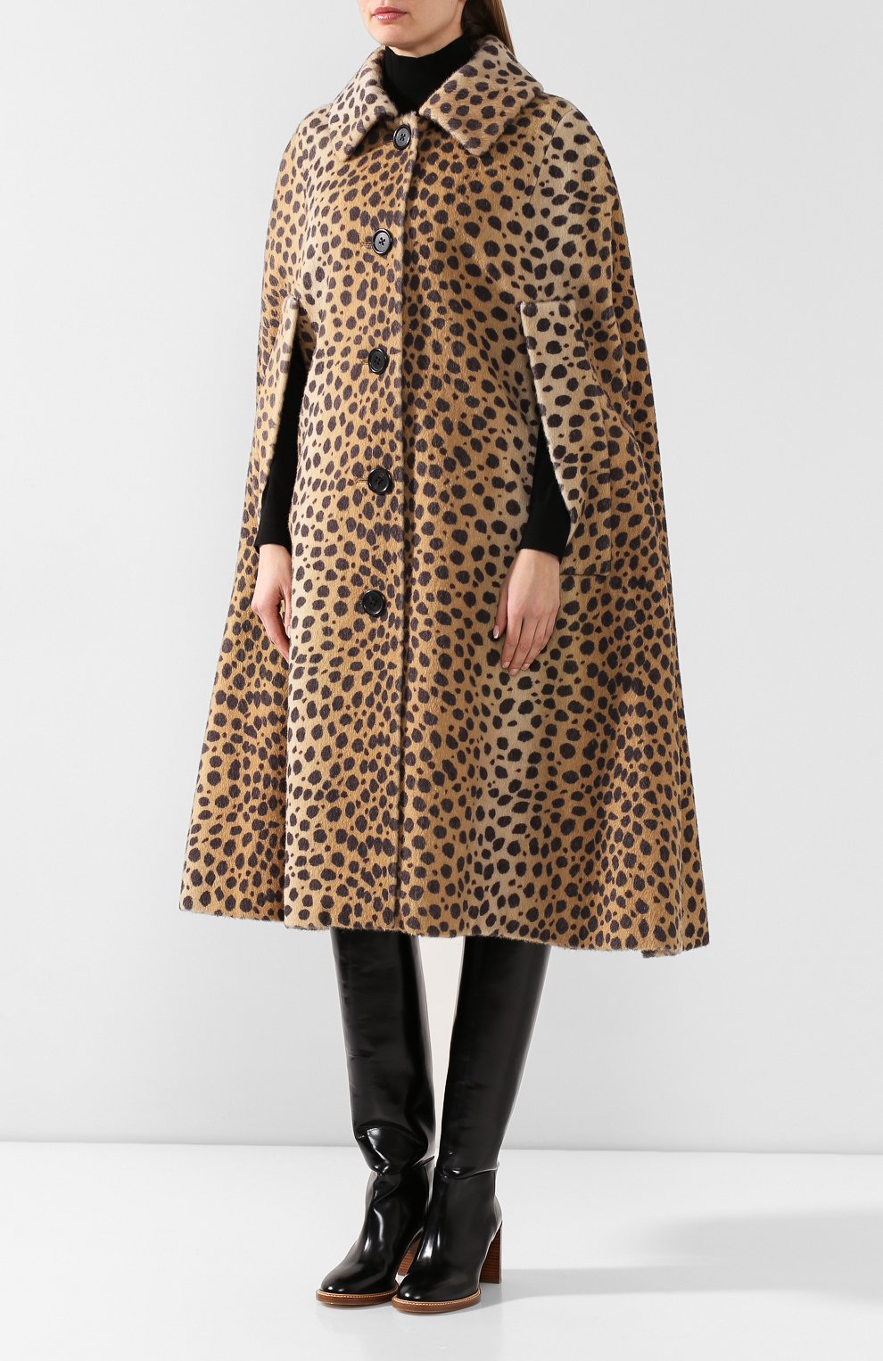 Кейп из смеси шерсти и хлопка MARC JACOBS RUNWAY, арт. W2190301, фото 3