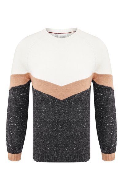 Свитер из смеси шерсти и кашемира BRUNELLO CUCINELLI, арт. M46700100, фото 1