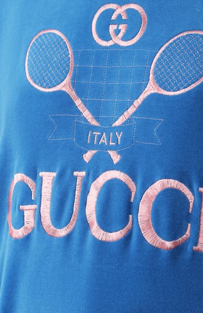 Хлопковый свитшот GUCCI, арт. 581085/XJBI0, фото 5