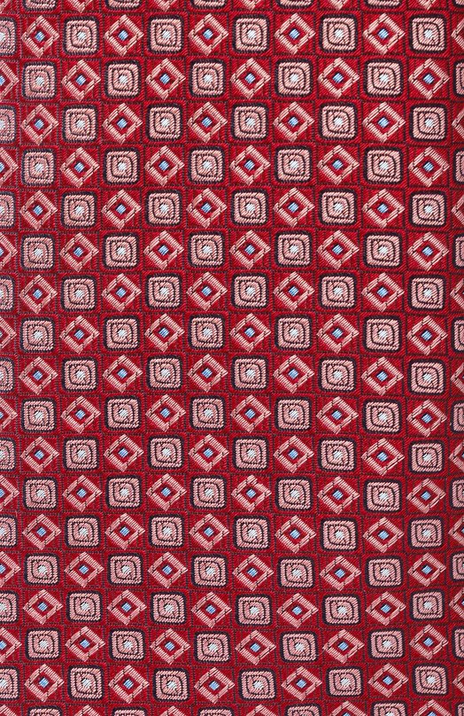 Шелковый галстук Canali 18/HJ04565 Красный  18/HJ04565 Фото 4