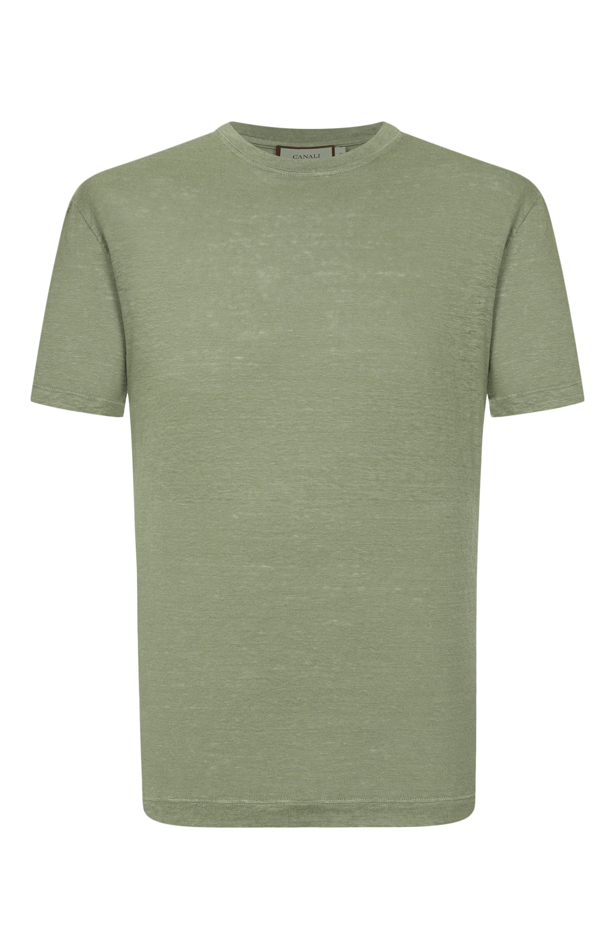 Льняная футболка CANALI, арт. T0869/MJ02244, фото 1