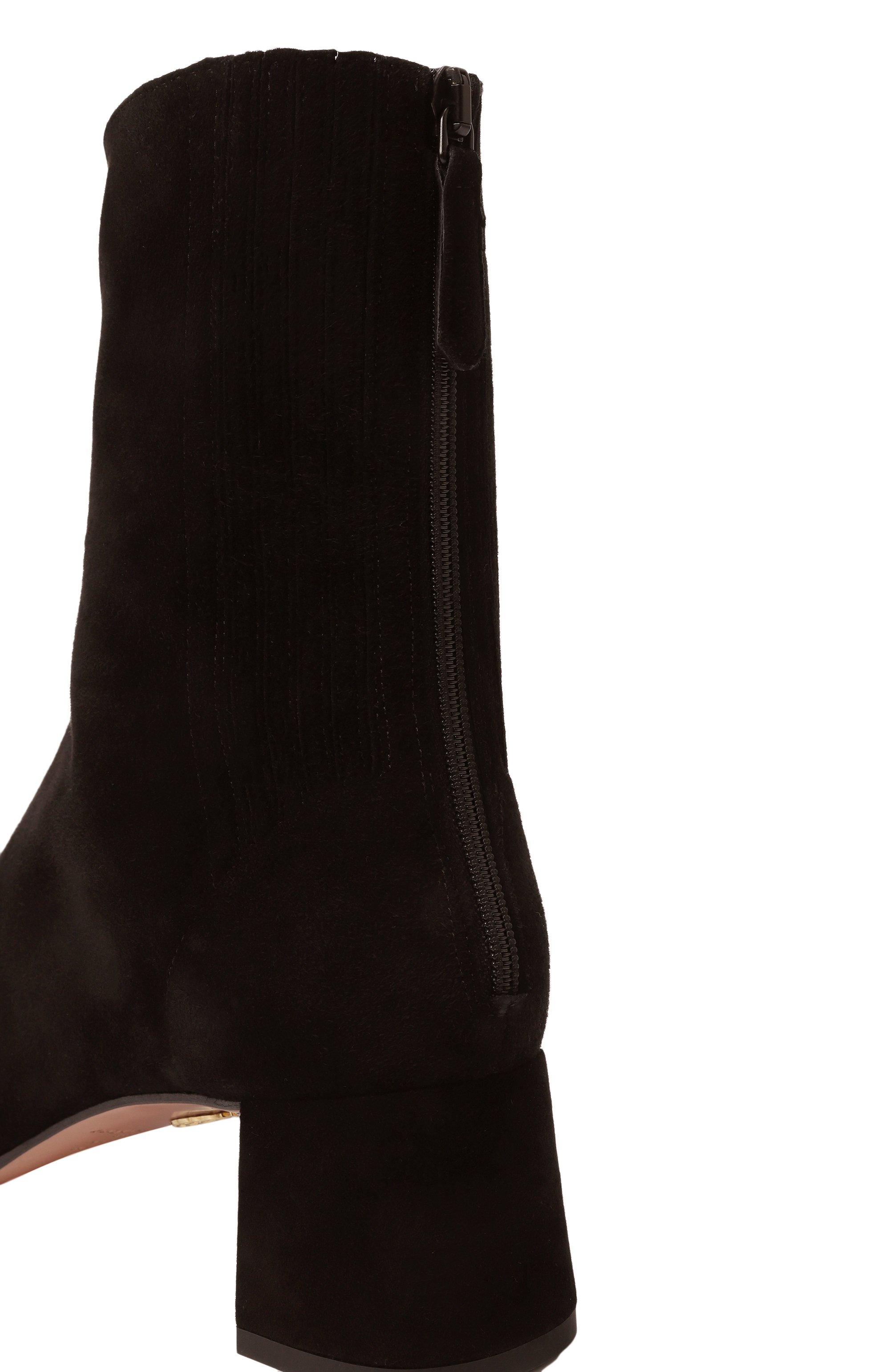 Замшевые ботильоны saint honore 50 AQUAZZURA, арт. SH0MIDB0-SUE-993, фото 7