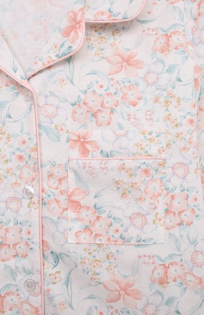 Пижама изо льна и хлопка STORY LORIS разноцветного цвета по цене 17300 руб., арт. 36161/8A-16A, фото 4 Пижама изо льна и хлопка STORY LORIS, арт. 36161/8A-16A, фото 4