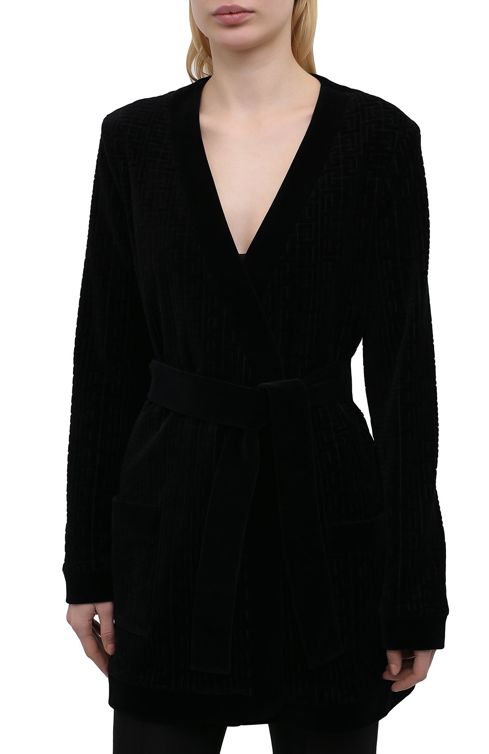 Хлопковый кардиган BALMAIN, арт. VF2KN010/B090, фото 3