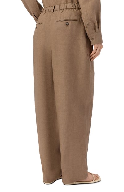 Льняные брюки 12 STOREEZ, арт. 138368, фото 4