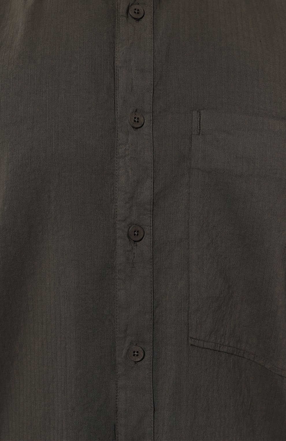 Рубашка из хлопка и льна TRANSIT темно-серого цвета по цене 49300 руб., арт. CFUTRWJ193, фото 5 Рубашка из хлопка и льна TRANSIT, арт. CFUTRWJ193, фото 5