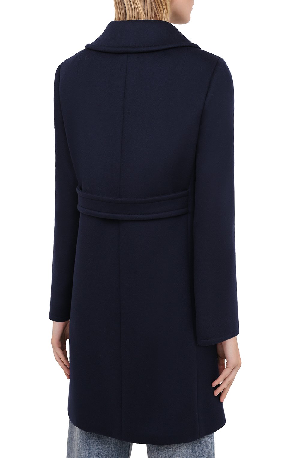 Шерстяное пальто GUCCI темно-синего цвета по цене 285120 руб., арт. 626300/ZHW03, фото 4 Шерстяное пальто GUCCI, арт. 626300/ZHW03, фото 4