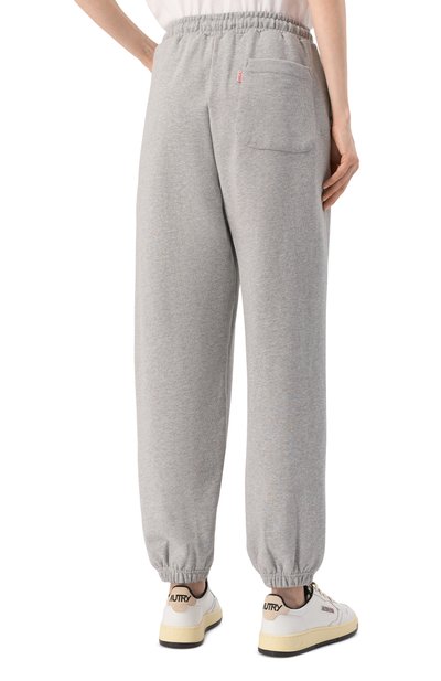 Хлопковые джоггеры AECA WHITE, арт. AWCMFWBDBSLSO001C0.GREY (XL), фото 4