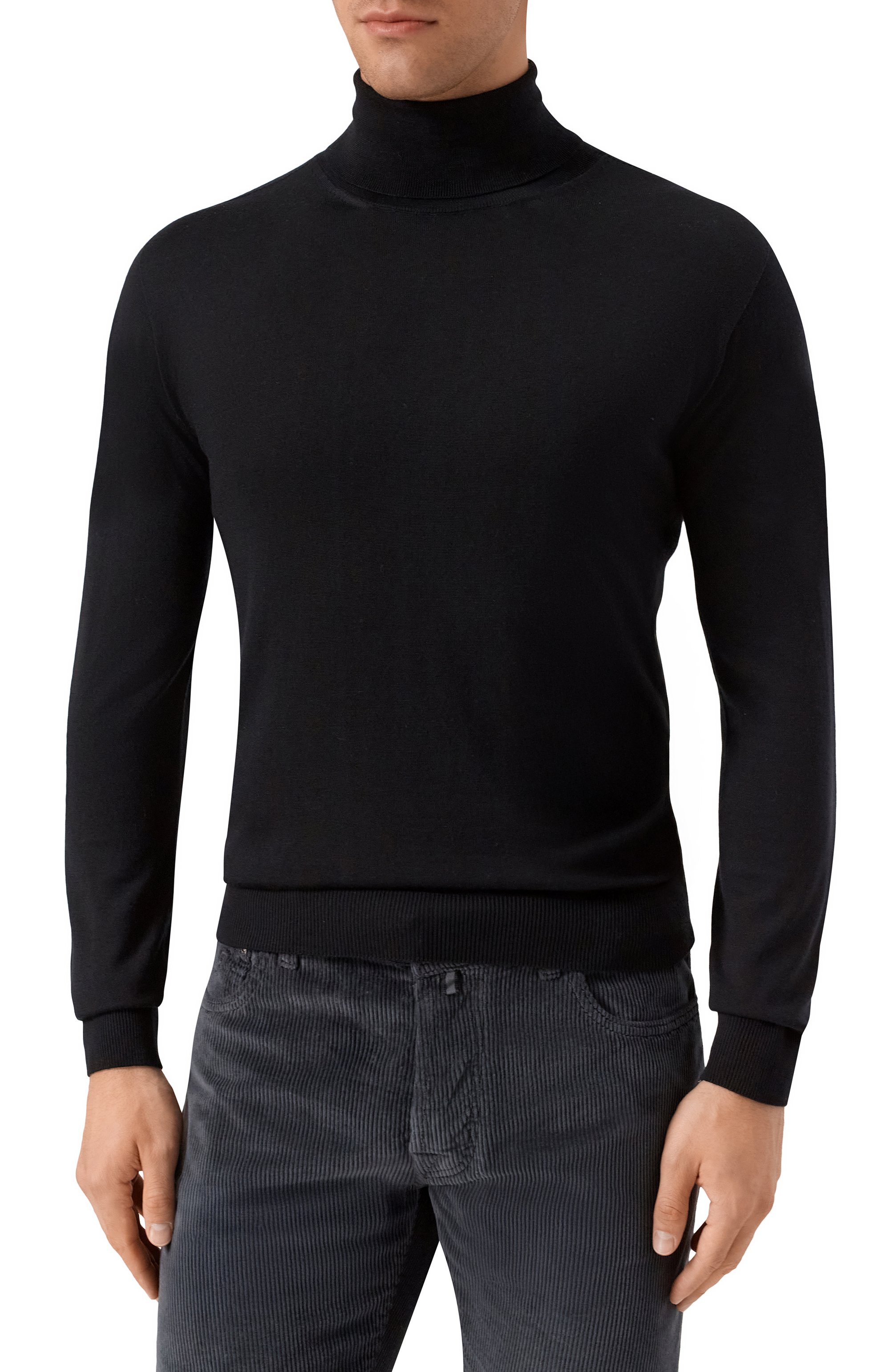 Шерстяная водолазка CANALI, арт. C1126/MK02353, фото 3