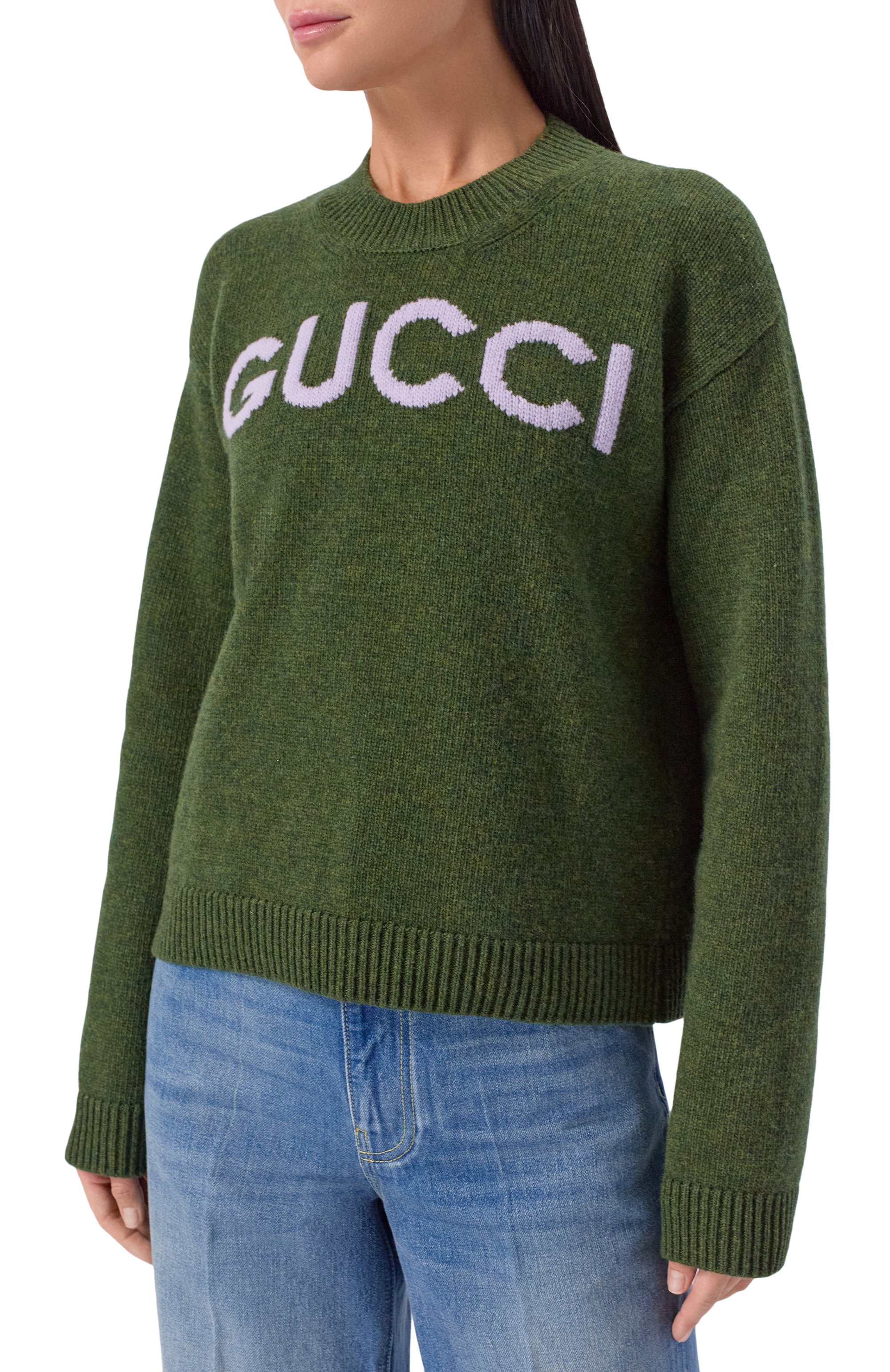 Шерстяной свитер GUCCI, арт. 770072/XKEBC, фото 3