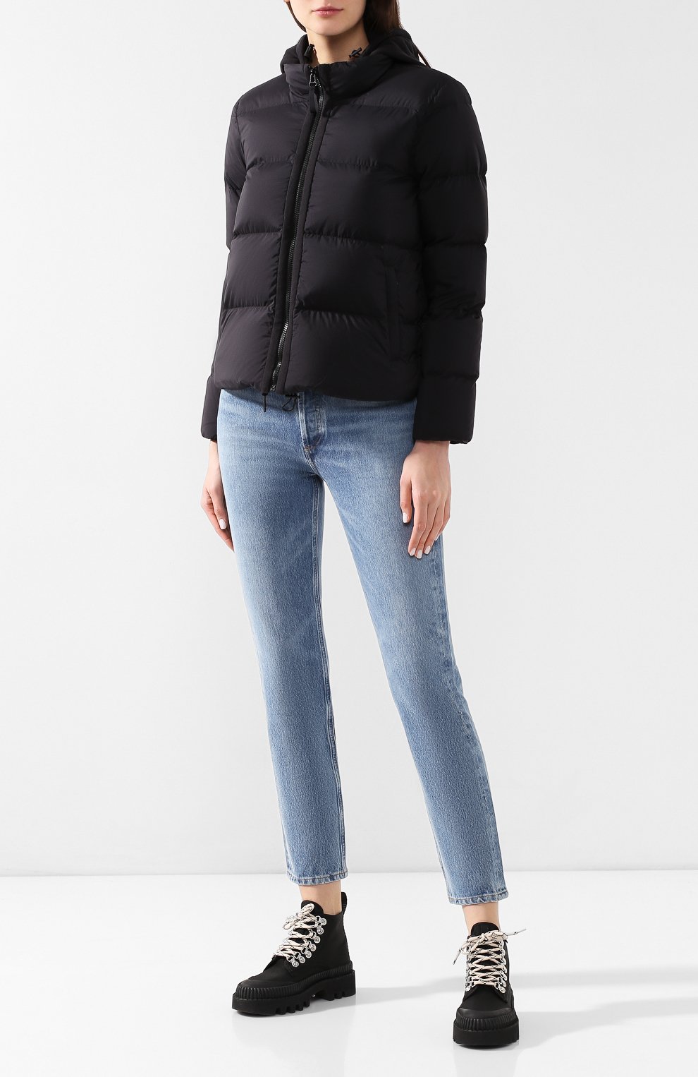 Пуховик с капюшоном JAMES PERSE, арт. W0F2373, фото 2