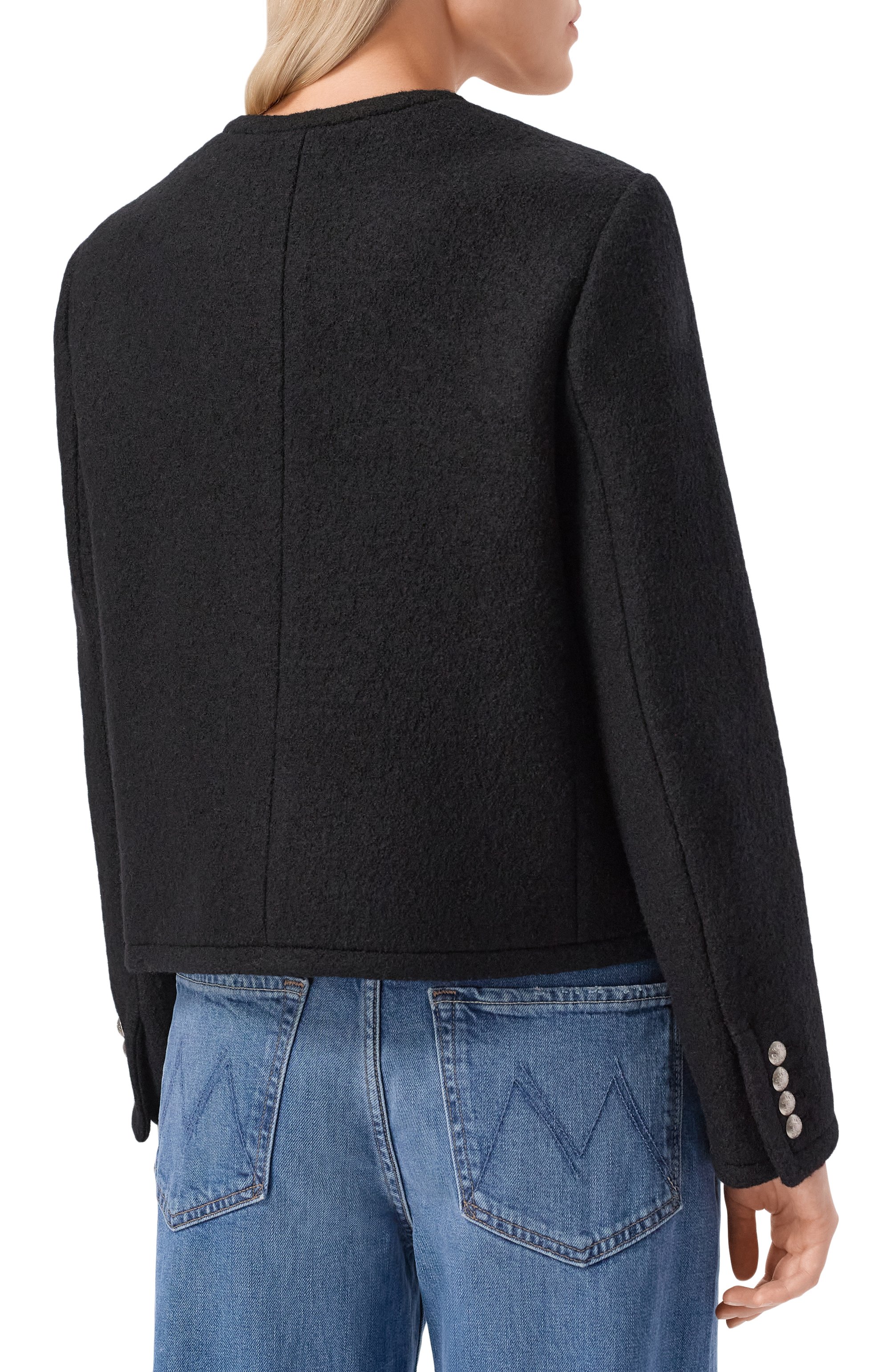 Шерстяной жакет DUNST, арт. UDJA5C203BK, фото 4