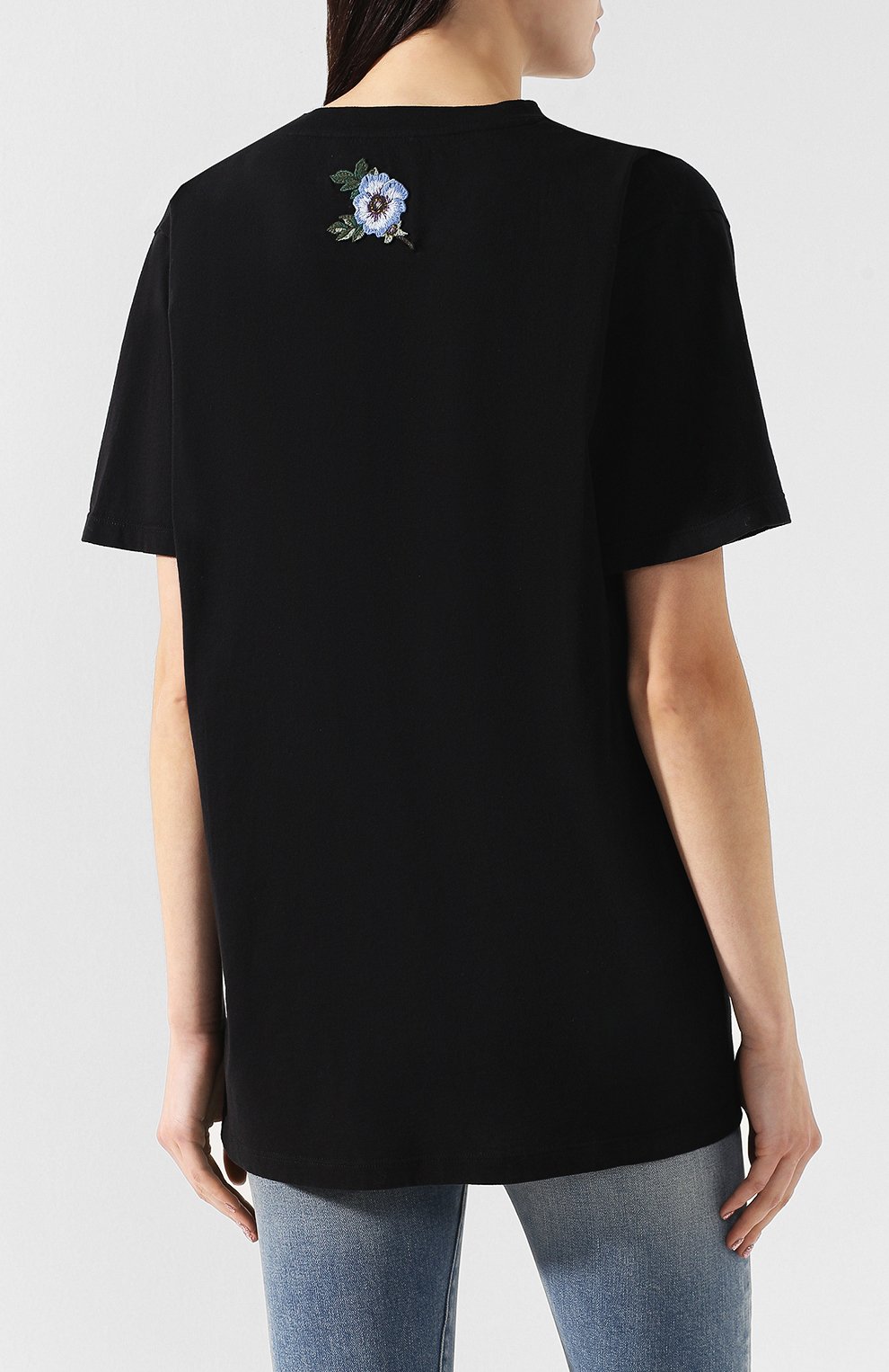 Хлопковая футболка GUCCI, арт. 457095/X5L89, фото 4