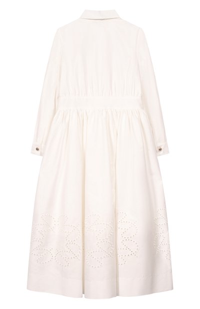 Хлопковое платье ELIE SAAB JUNIOR, арт. EFAB127 MX/TS0724RIC06_001