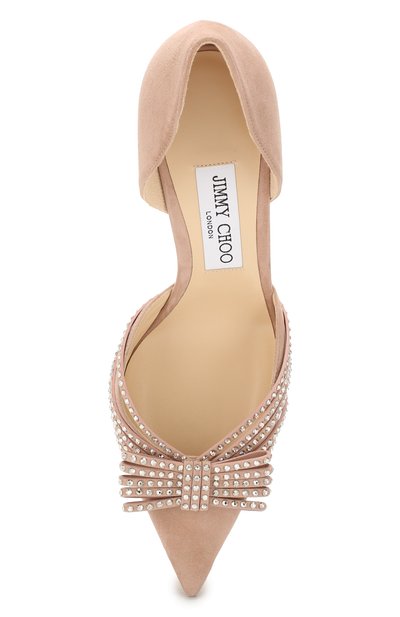 Замшевые туфли kaitence 85 JIMMY CHOO, арт. KAITENCE 85/DH0, фото 5