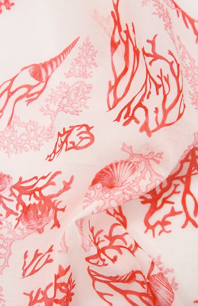 Платок из хлопка и шелка ALEXANDER MCQUEEN, арт. 687460/3624Q, фото 4