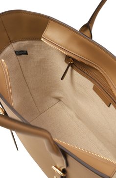 Женская сумка-тоут moore MICHAEL MICHAEL KORS бежевого цвета, арт. 30R5G90T7L | Фото 5 (Материал: Натуральная кожа; Размер: medium; Драгоценные камни: Проставлено; Материал сплава: Проставлено)