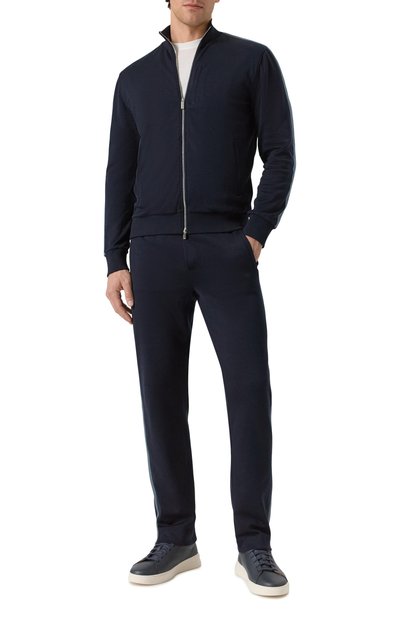 Брюки из шелка и хлопка ZILLI, арт. JSP011M0142VRIS00/62, фото 2