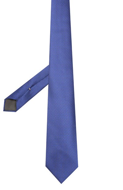 Шелковый галстук CANALI синего цвета по цене 14650 руб., арт. 18/HJ02613, фото 2 Шелковый галстук CANALI, арт. 18/HJ02613, фото 2