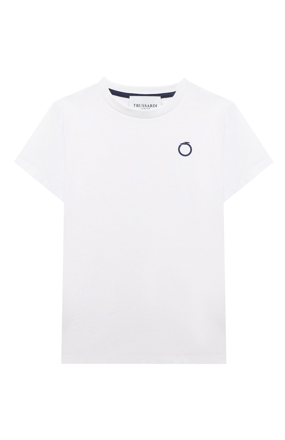 Хлопковая футболка TRUSSARDI JUNIOR, арт. TBP23008TS, фото 1