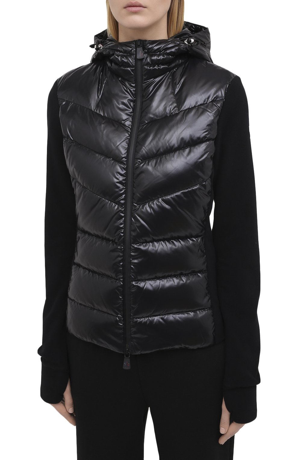 Утепленная толстовка MONCLER GRENOBLE черного цвета по цене 79550 руб., арт. F2-098-8G500-00-80093, фото 3 Утепленная толстовка MONCLER GRENOBLE, арт. F2-098-8G500-00-80093, фото 3