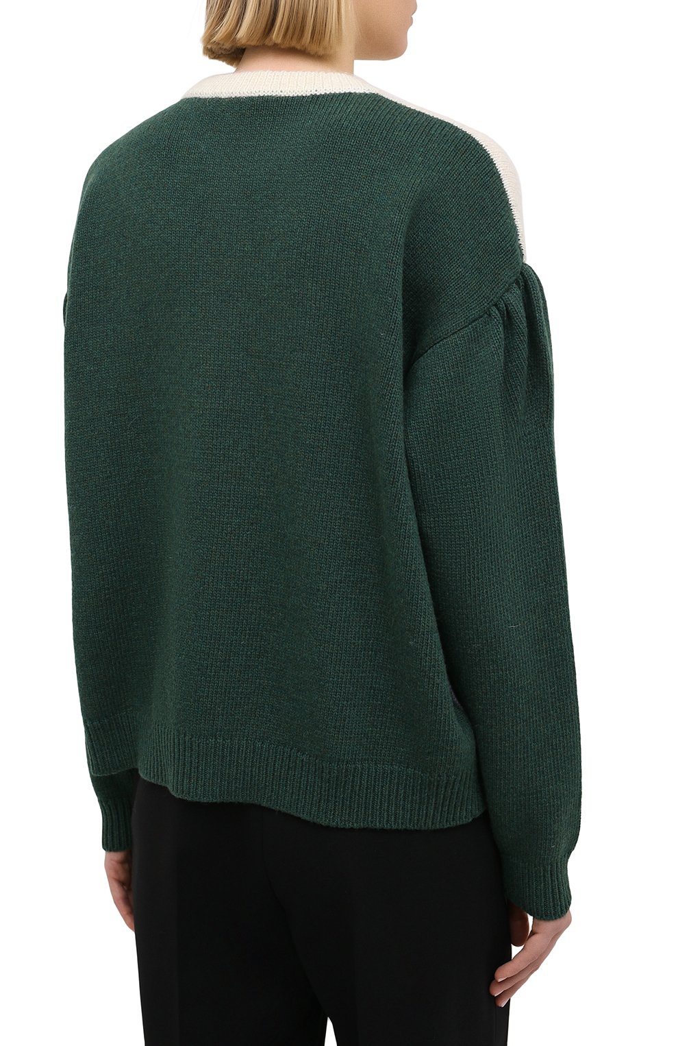 Шерстяной свитер MIU MIU, арт. MML393-1XI4-F0422, фото 4