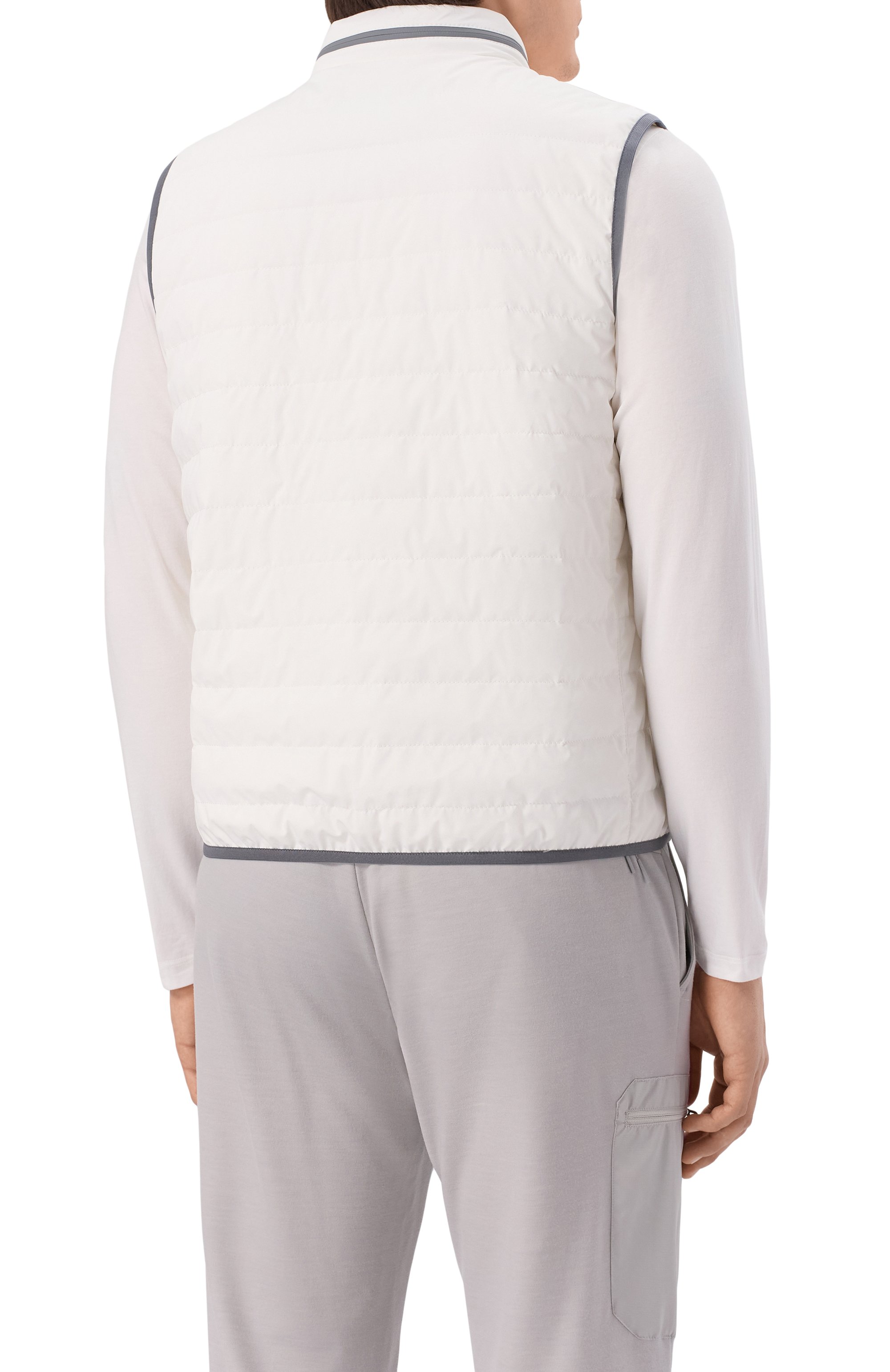 Пуховый жилет BRUNELLO CUCINELLI, арт. MM49A7460G, фото 4